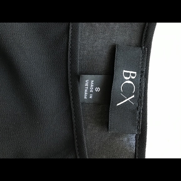 BCX black pleasant style blouse - Picture 7 of 8